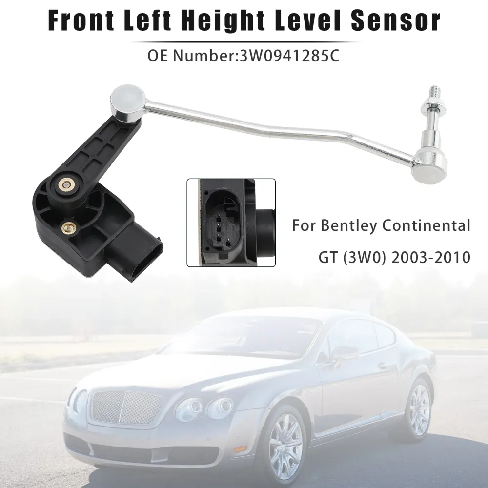 Front Left Height Level Sensor 3W0941285C Bentley Continental GT (3W0) 03-10