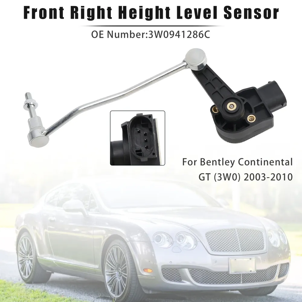 Front Right Height Level Sensor 3W0941286C Bentley Continental GT (3W0) 03-10