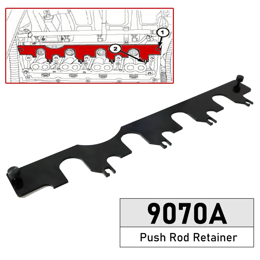 9070A Push Rod Retainer Installing Intake Side Rocker Shaft Assembly