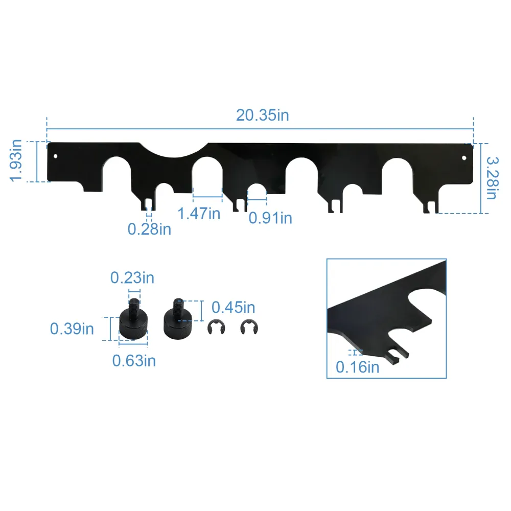 9070A Push Rod Retainer Installing Intake Side Rocker Shaft Assembly