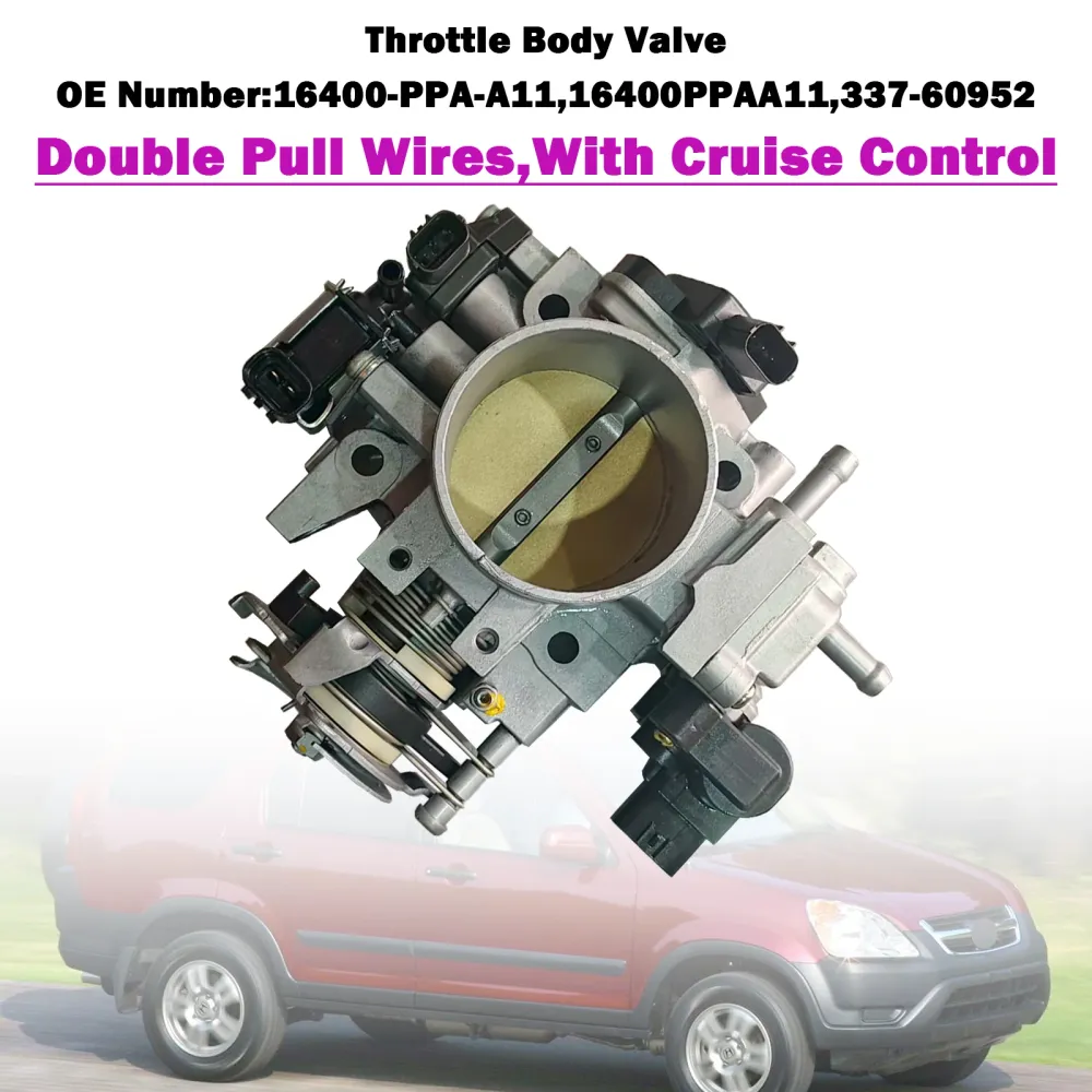 2003-2005 Honda CR-V 2.4L Double Pull Wires Throttle Body 16400-PPA-A11