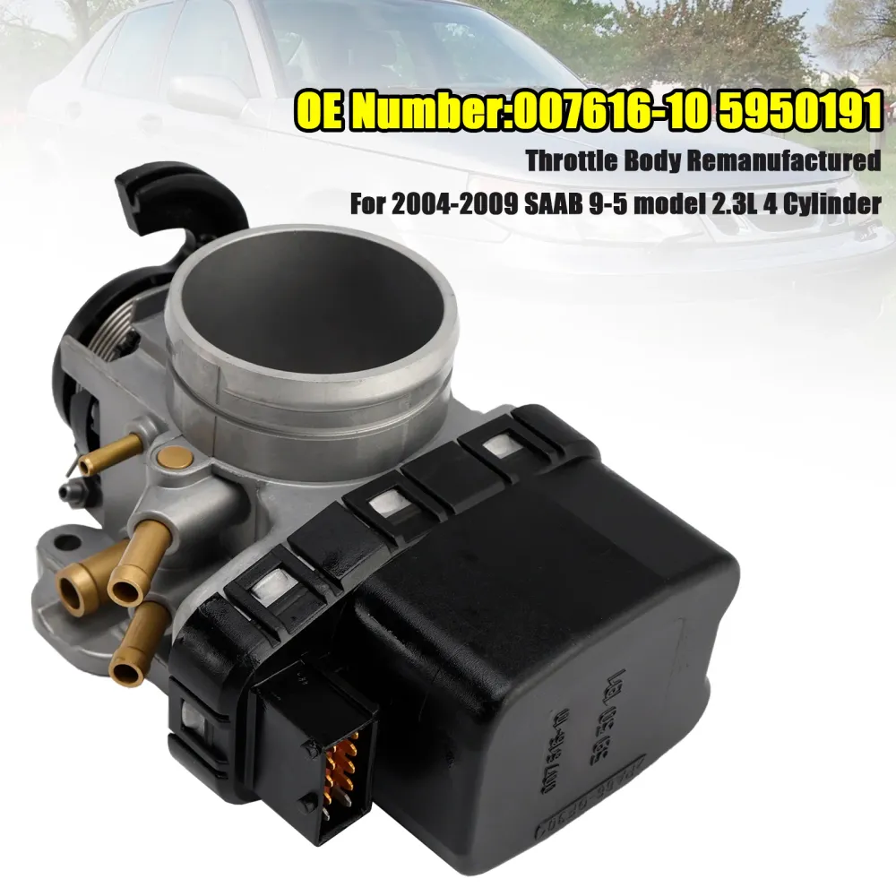 Throttle Body 5950191 00761610 Saab 9-5 model 2.3L 4 Cyl 2004-2009