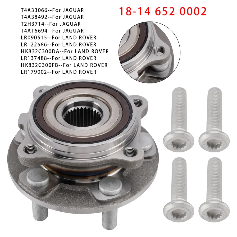 Front Wheel Hub 18-14 652 0002 Jaguar F-Pace I-Pace Land Rover