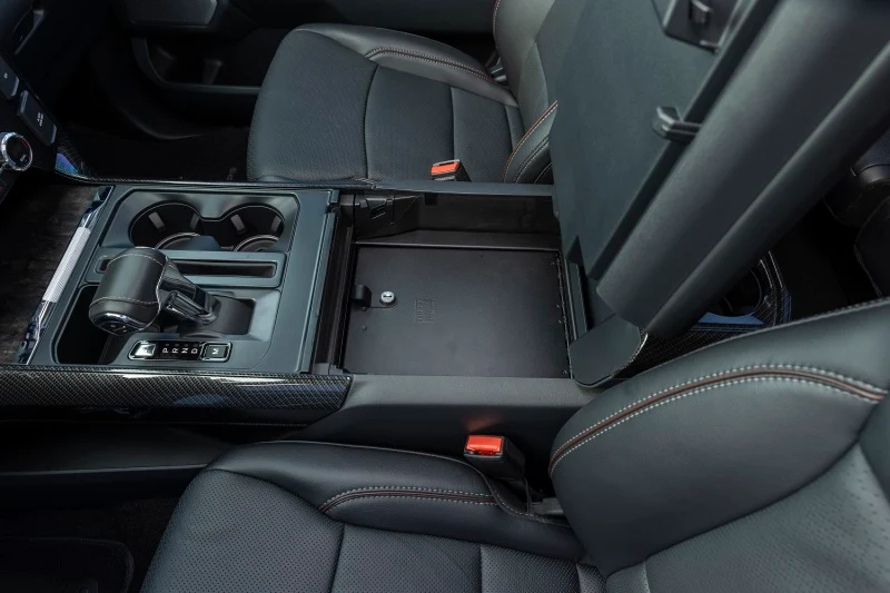 Tuffy Ford F150 Console Safe W/ Combo Lock W/ Flow Thru Console