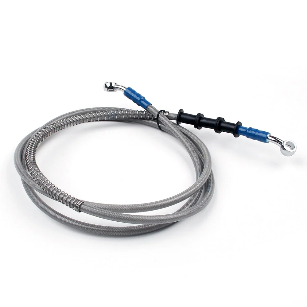 200cm/79 M10 Bremsolje Slangelinje Banjo Montering Rustfritt stål End Generisk