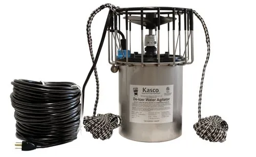 Kasco, De-icer 1 HK 230V, med 10m kabel og rustfritt gitter