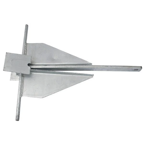 Danforth anker HDG galvanisert 10 kg, 655 mm x 428 mm x 520 mm