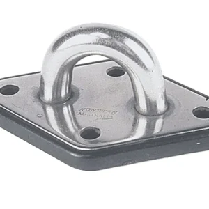 Ronstan, Pad Eye RF 44, Rustfritt stål AISI 316, Nylon, Pad Eye