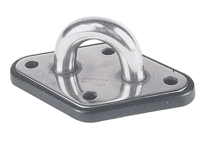 Ronstan, Pad Eye RF 44, Rustfritt stål AISI 316, Nylon, Pad Eye