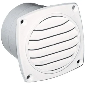 Talamex, lufteventil, 94x94 mm - hvit ABS (1 stk.)