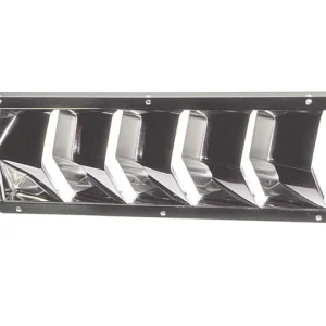 Talamex, Ventilasjonsgitter, 326 x 114 mm, Rustfritt stål AISI 304