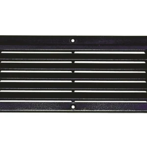 Talamex, Ventilasjonsgitter, Sort 261x125mm (1 stk.)