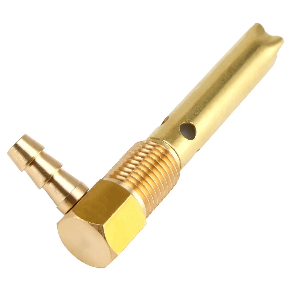 1/4" ID-slange Drivstofftankventil 1/4"-18NPTF-gjenger både små og store tanker