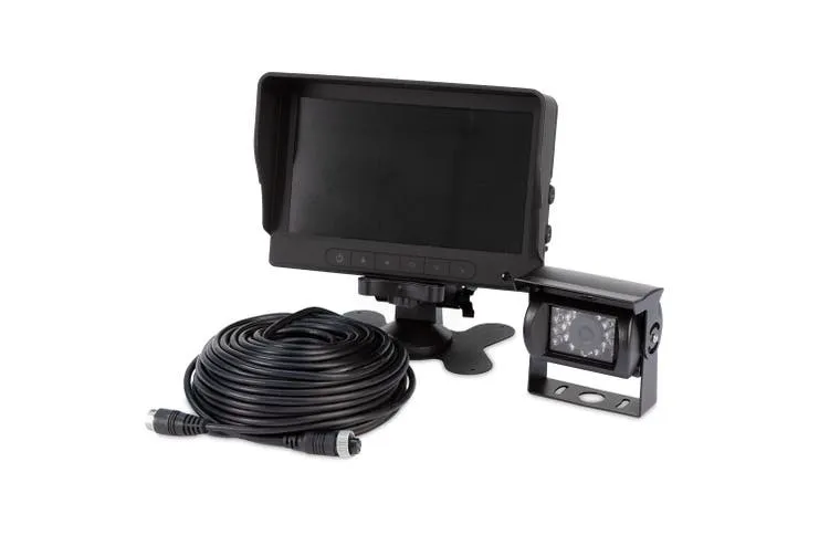 ECCO 7" LCD skjerm & kamera - kablet