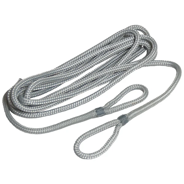 Robline, Fenderline flettet 2 pakke grå, 10mm x 2m
