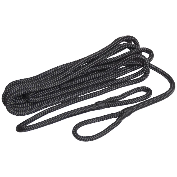 Robline, Fenderline flettet 2 pakke sort, 8mm x 2m