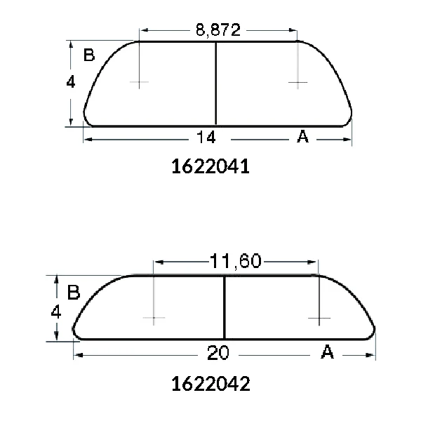 Fenderlist RF AISI 316, 20 x 4mm, 3m
