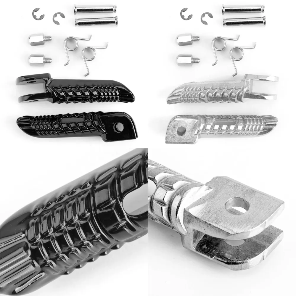 Front Foot Peg fotstøtte Suzuki GSXR600 GSXR750 2006-2014 GSXR1000 2005-2014 Generisk