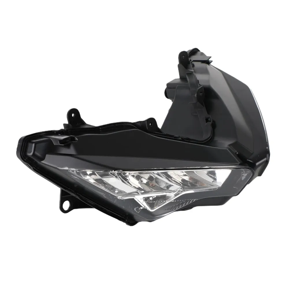Front frontlys grille lampegruppe beskytter klart Kawasaki Ninja 400 18-23