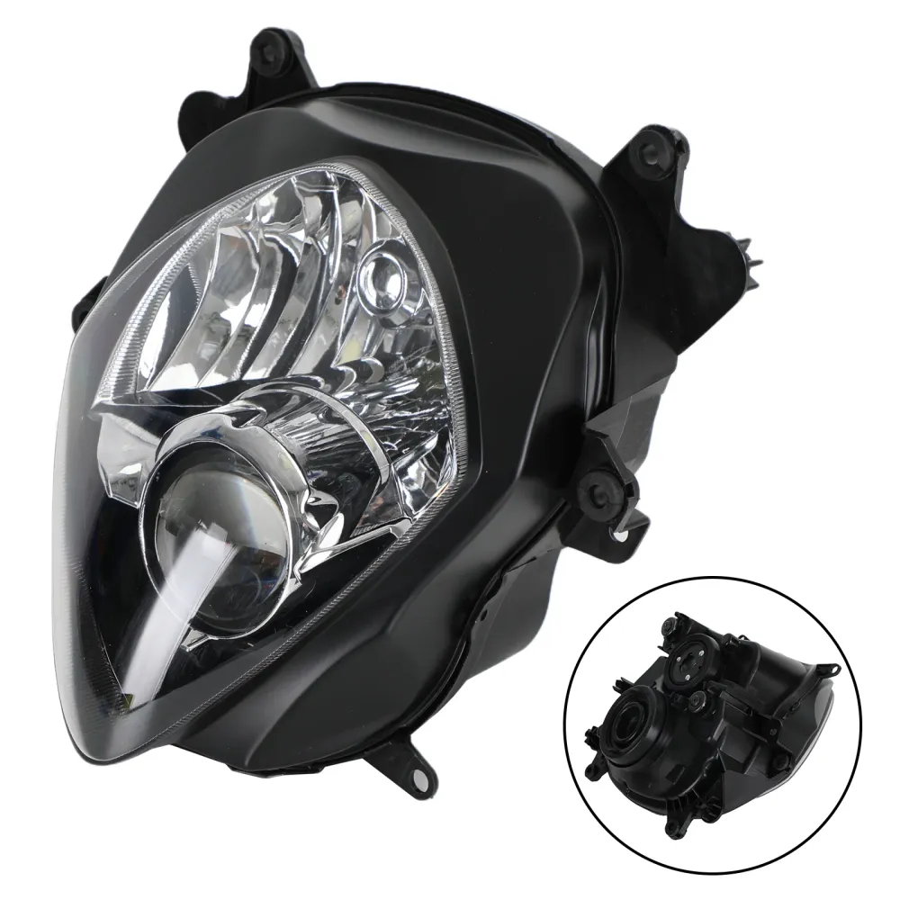Headlamp Light Guard Protector Grill LED White Suzuki GSXR1000 07-08 K7