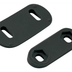 Ronstan, Medium underlagssett, svart (2 stk.)