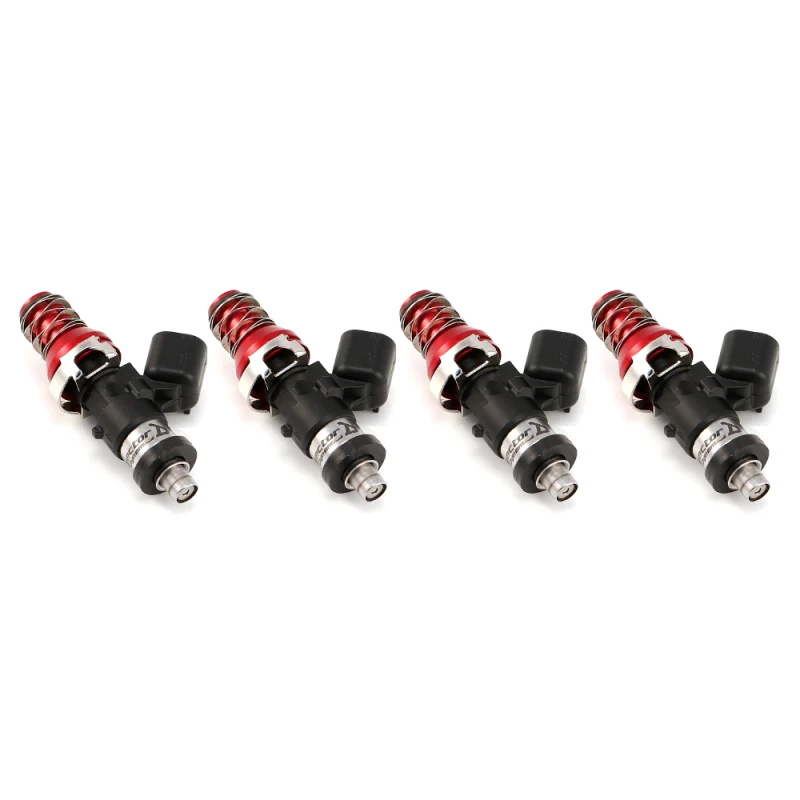 Injector Dynamics ID1050X Injectors - 48mm Length - Mach Top to 11mm - Denso Low Cushion (Set 4)
