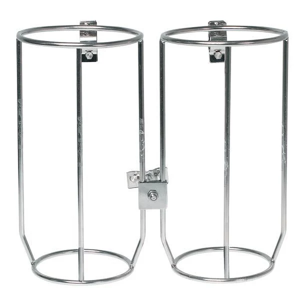 1852, Fenderholder RF stål Ø: 165/120 mm, 2 stk, AISI 316, 340 mm, 6 mm