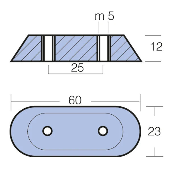 Tecnoseal, sink anode Honda FB 8-20 HK, 41106-935-812