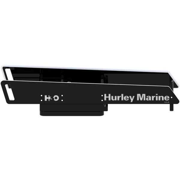 Hurley, Davit H3O med manuell vinsj, sort, maks 180 kg