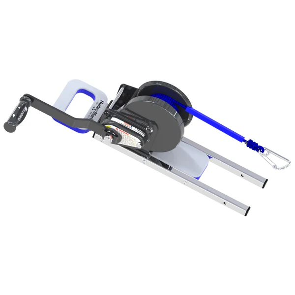 Hurley, Davit H3O+ med manuell vinsj, maks 328 kg
