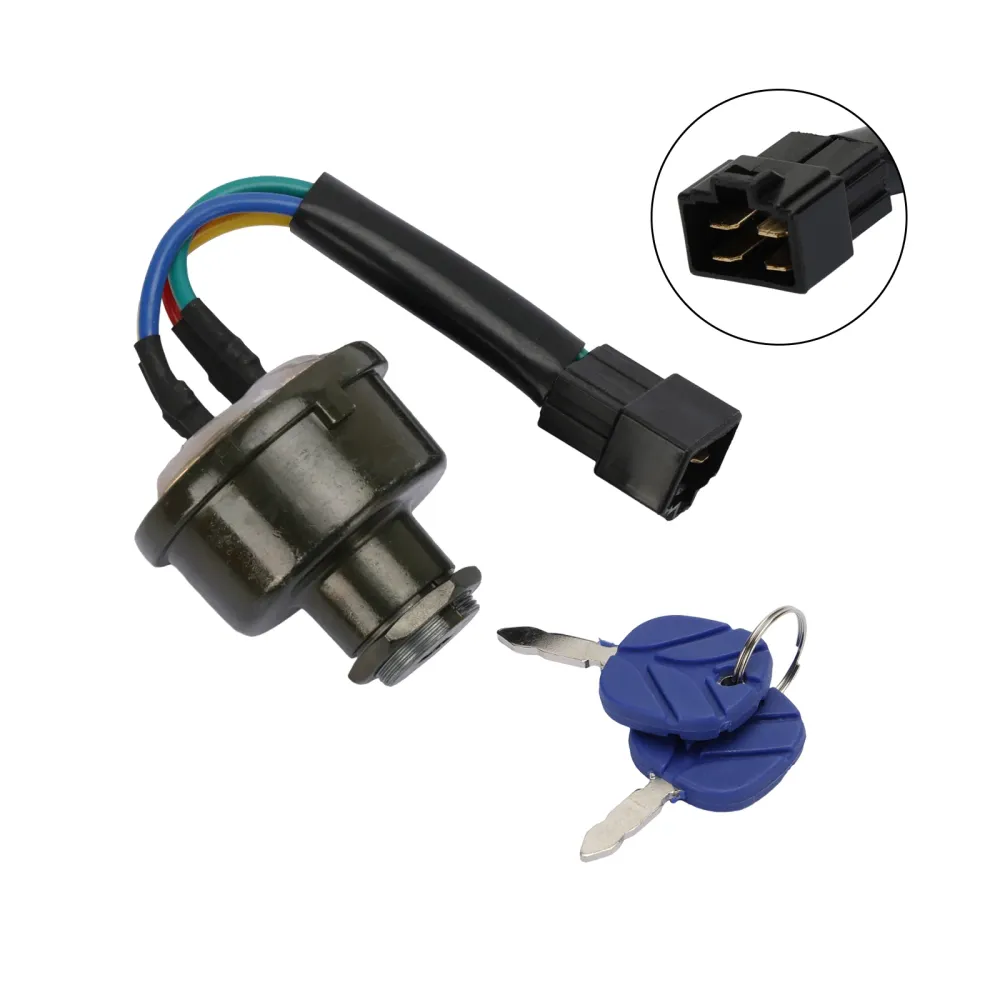 Ignition Switch 82826806 87304791 New Holland TT45A TT50A TT60A med 2Keys