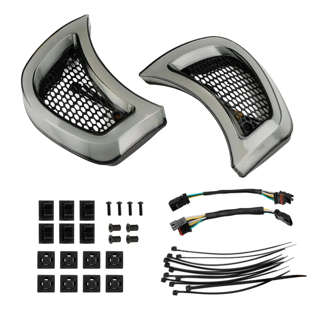 Hovedlys Fairing Vent LED Light Road Glide Special FLTRXS 2015-23 Plug Play Amotopart