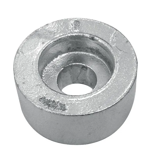 Tecnoseal, Sinkanode Suzuki/Johnson/Evinrude, Ø 21,0 mm, Hull Ø 6,0 mm, Høyde 10 mm, Originalnr. 55321-87J00, 0,02 kg