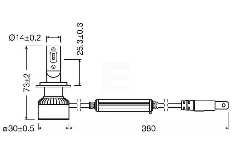 Osram LEDriving XTR H7 LED-kit