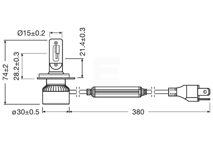 Osram LEDriving XTR H4 LED-kit