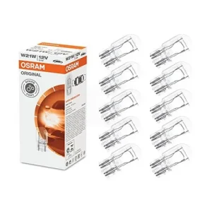 Osram W21/5W halogenpære 10pak