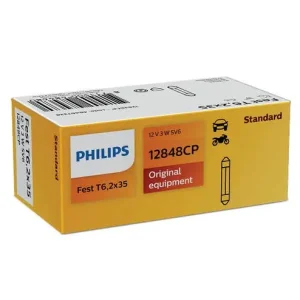 Philips pære T6 2x35 Festoon 10 pakning