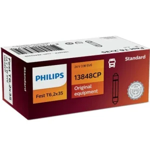 Philips pære T6 2x35 Festoon 10 pakning