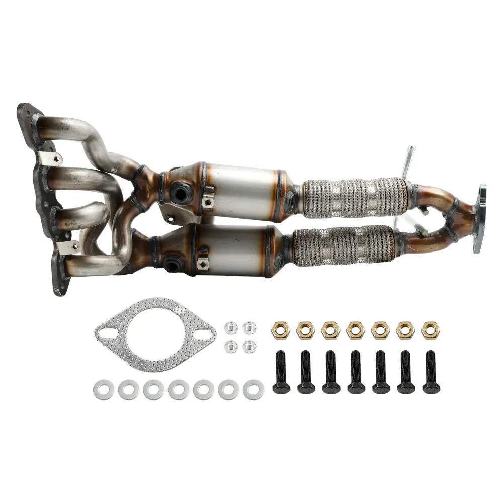 03/2007-07/2012 Ford Mondeo IV (BA7) 1.6 Ti Hatchback Petrol Catalytic Converter Type godkjent + Monteringssett 1319161 13...