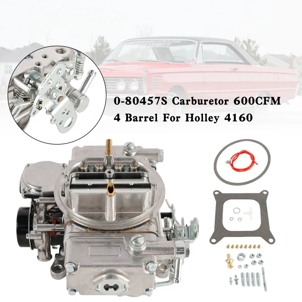 0-80457s forgasser 600cfm 4 fat Holley 4160