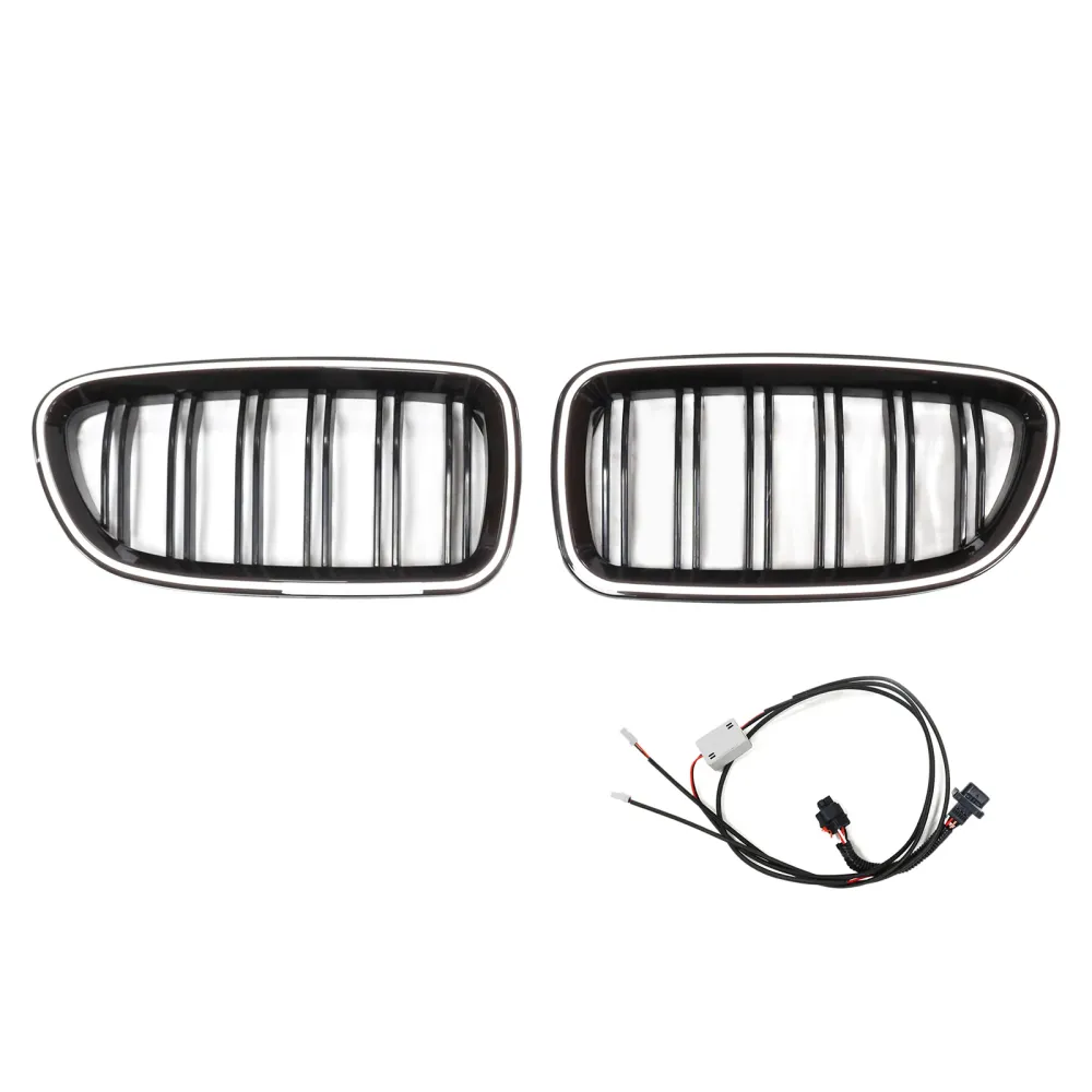 11.2009-02.2017 BMW 5-serie F11 Touring Kidney Bumper Grill Grill Gloss Black 51137203649 51137203203