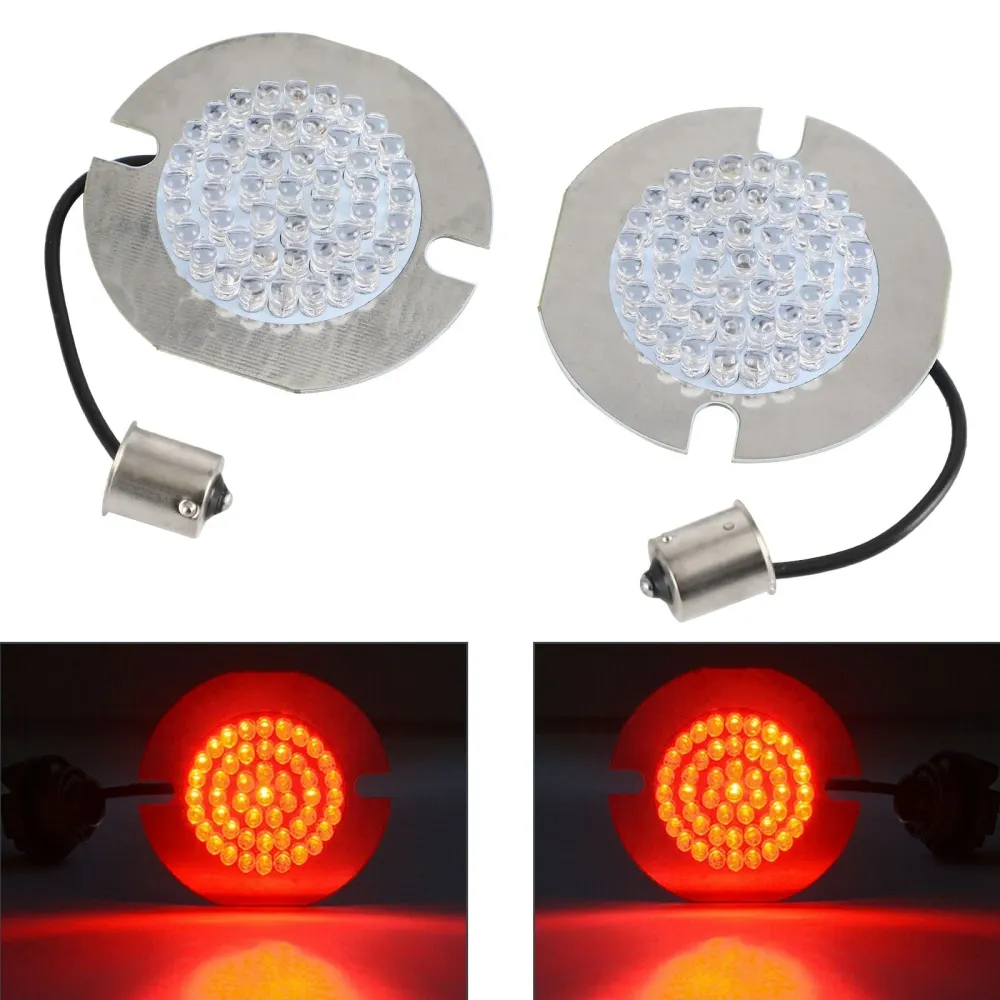 1156 LED blinklys Lyspærer flat stil passer turnering av king king softail