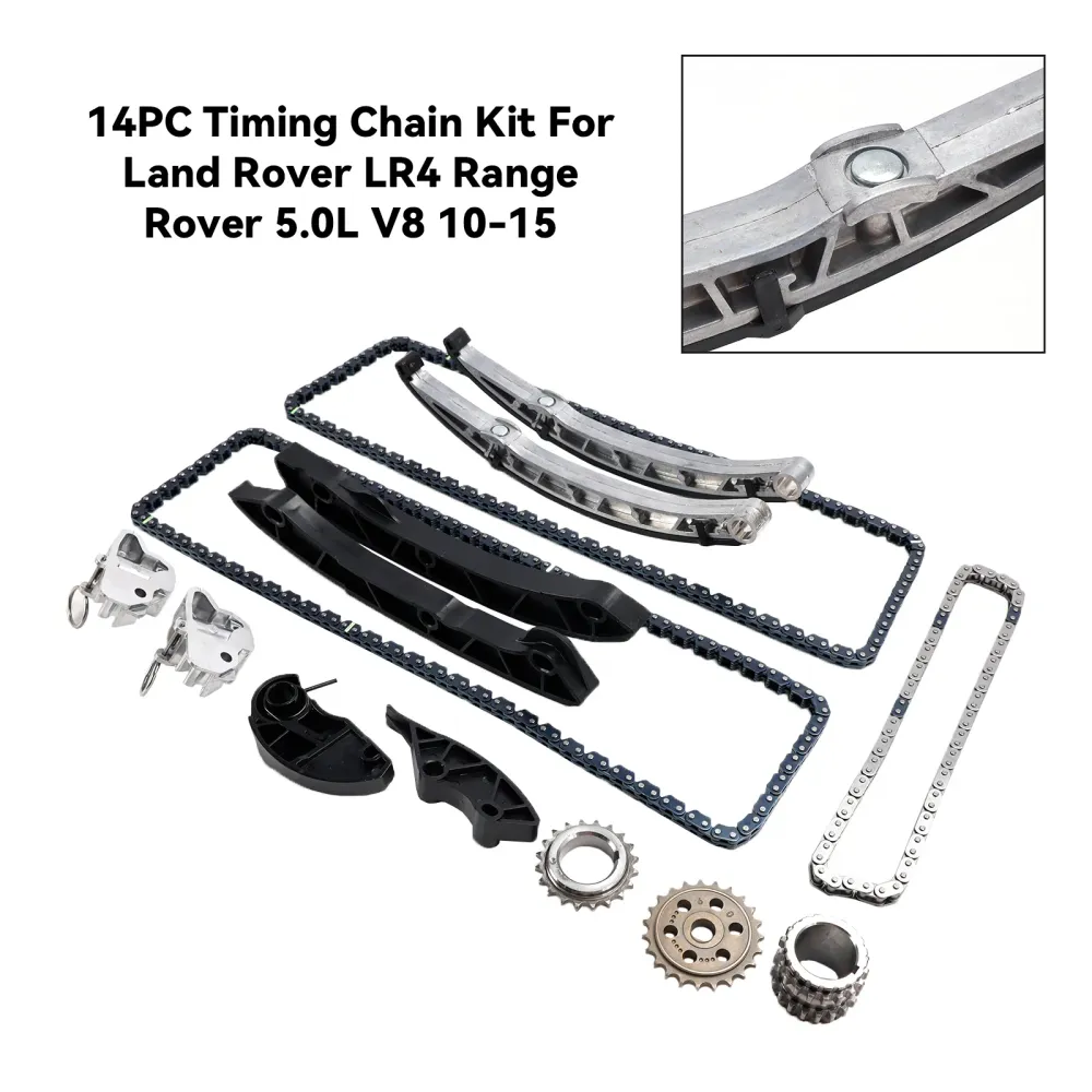 14pc Timing Chain Kit Land Rover LR4 Range Rover 5.0L V8 10-15