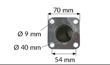1852, Flens med krage Bukh RF, 1 1/2"