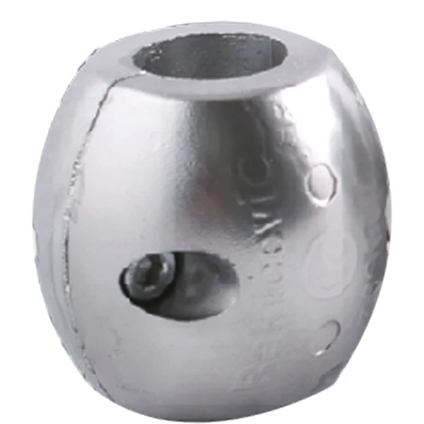 1852, sinkakselanode 70mm med 2/4 hull, Ø70mm, H107mm, Ø128mm