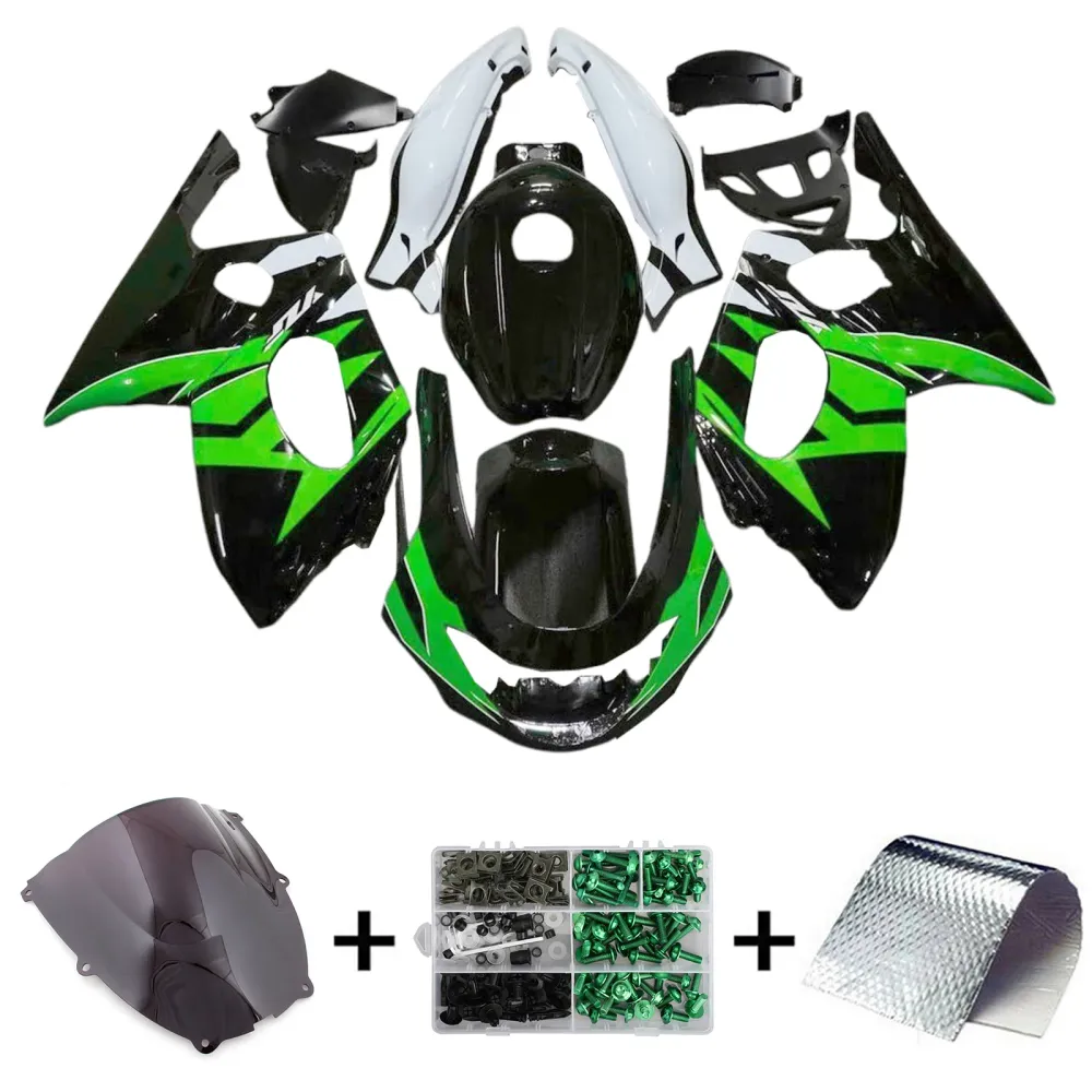 1996-2007 Yamaha YZF 600R Thundercat Injection Fairing Kit karosseri plast abs ABS