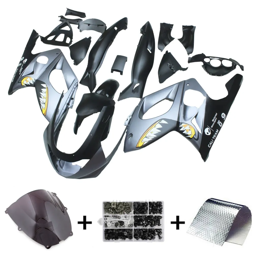 1996-2007 Yamaha YZF 600R Thundercat Injection Fairing Kit karosseri plast abs ABS