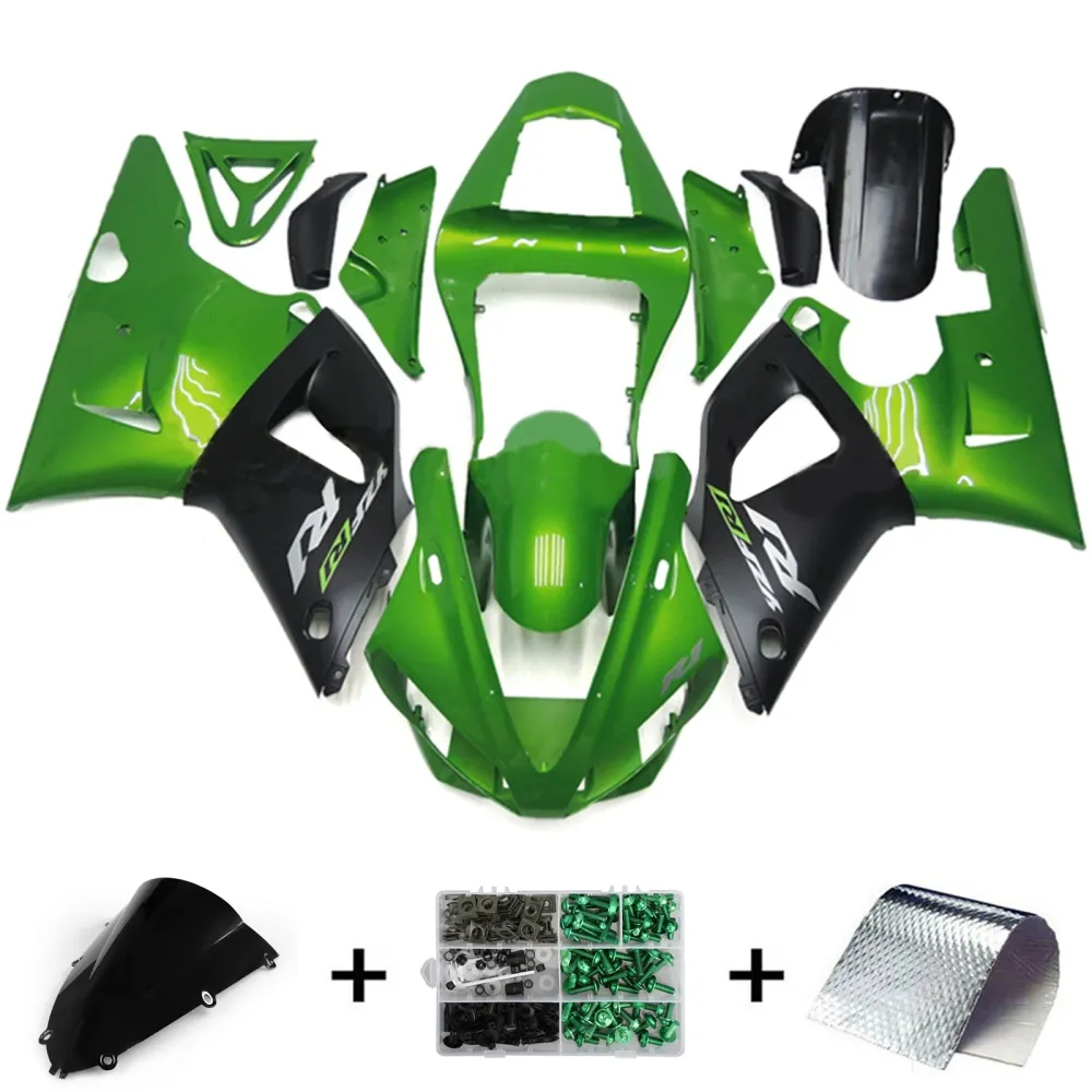 1998-1999 Yamaha YZF 1000 R1 Injeksjon Fairing Kit Bodywork Plastic ABS#121