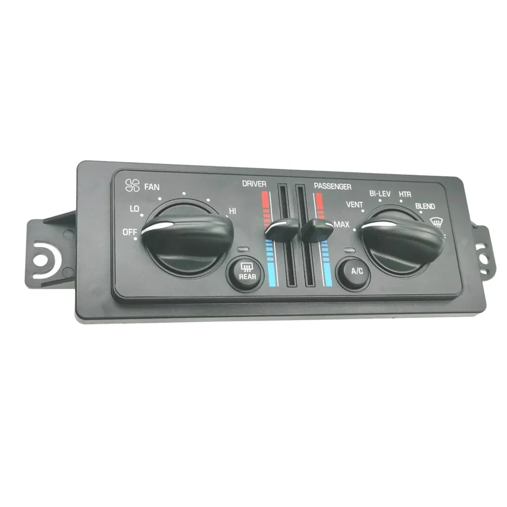 2000-2004 Buick Century Custom, Limited 3.1L V6-Gass /C Climate Control Module Panel 599-199