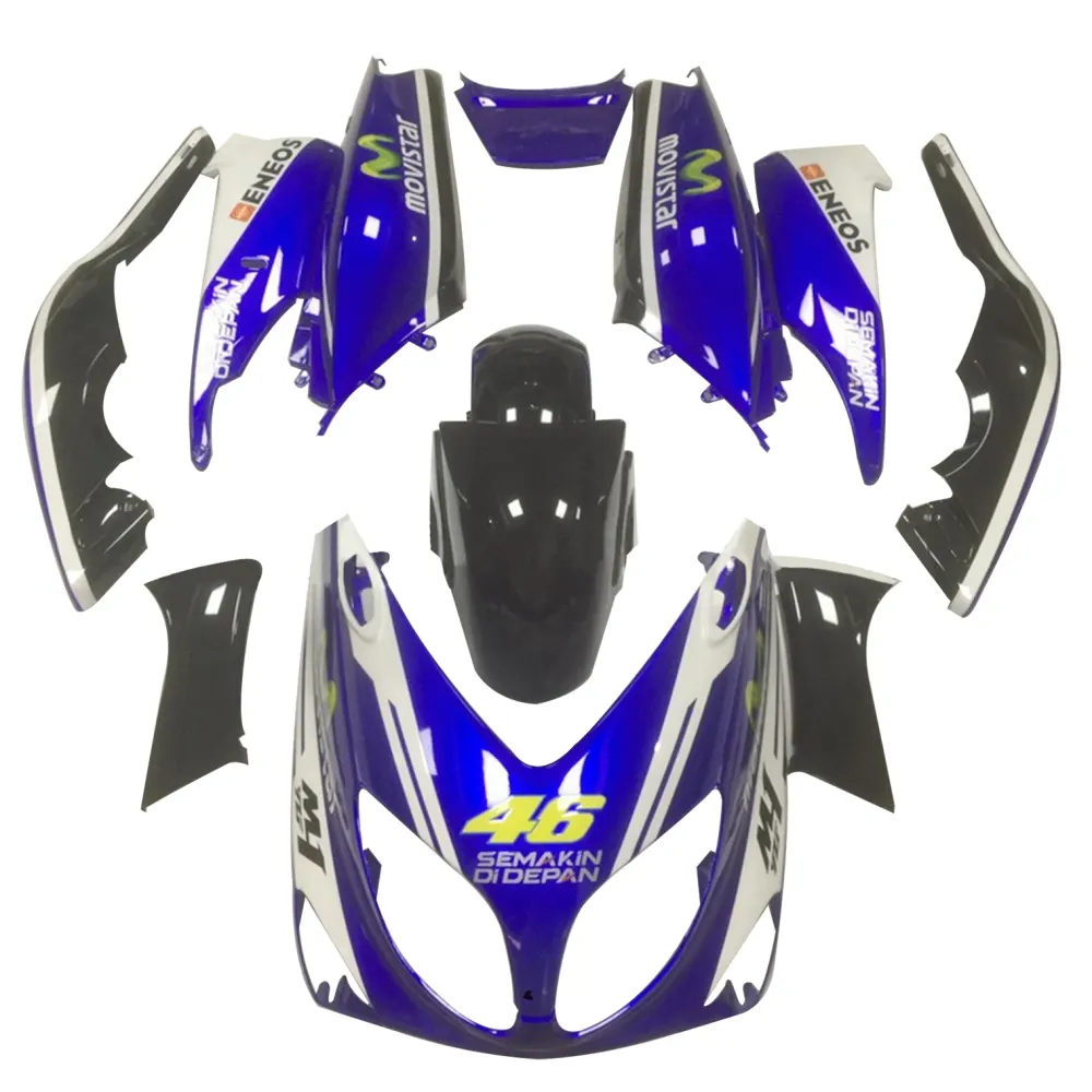 2001-2007 Yamaha t-max injeksjon fairing kit karosseri plast abs ABS